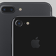 iPhone 7 en negro brillante vs iPhone 7 Plus en negro mate